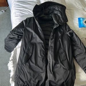 Black lululemon winter coat